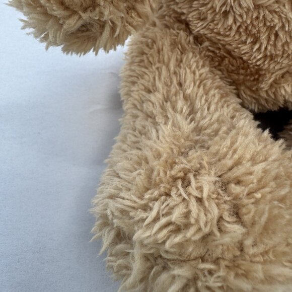 12" Cuddle Bear Teddy Plush Yellow Heart Stuffed Animal Little Tiger Press 2011 - Picture 3 of 14